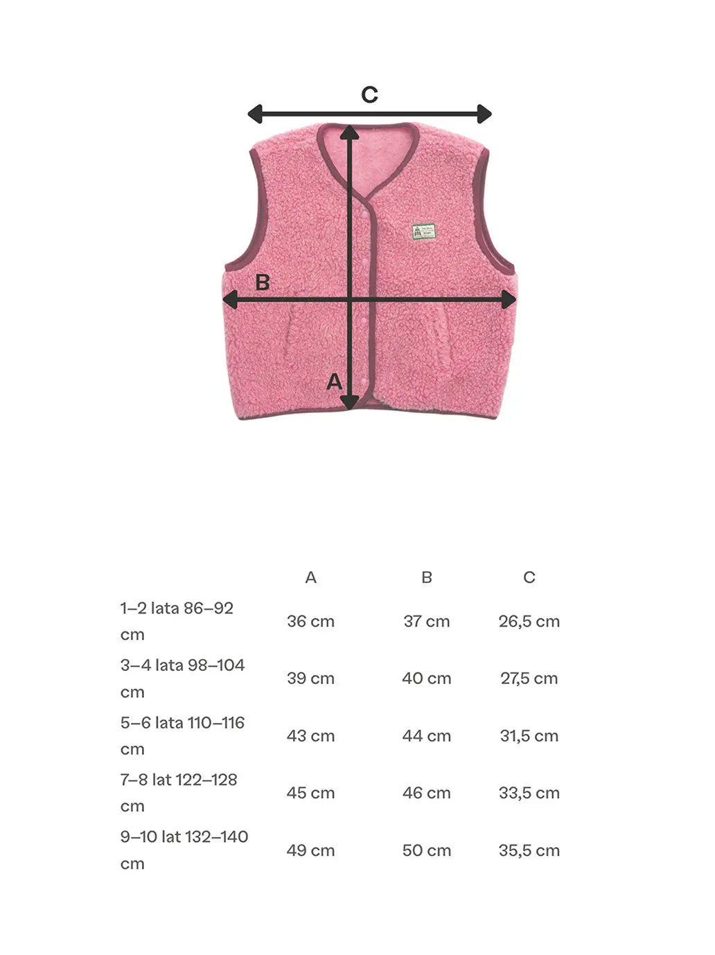 Kamizelka Merino Happymess BEBE Concept
