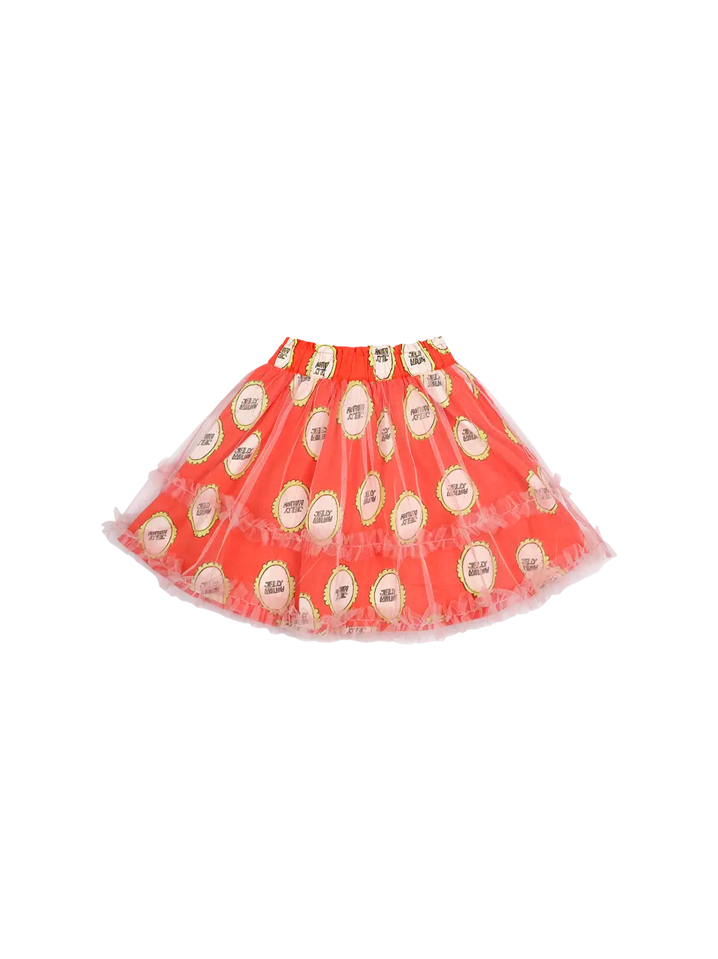 Mirror Tiered Skirt Jelly Mallow BEBE Concept
