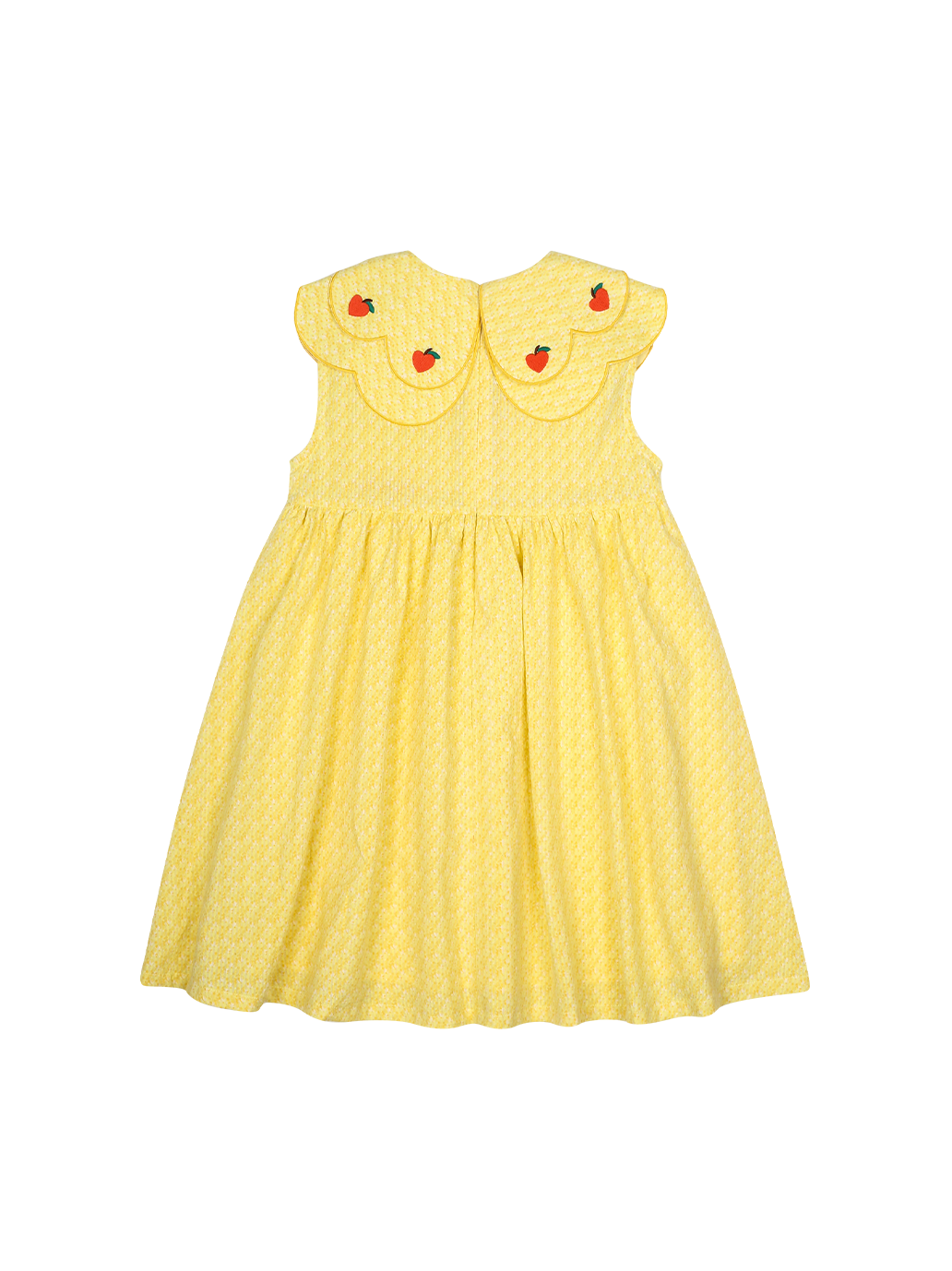 Heart Cherry Scallap Dress Jelly Mallow BEBE Concept