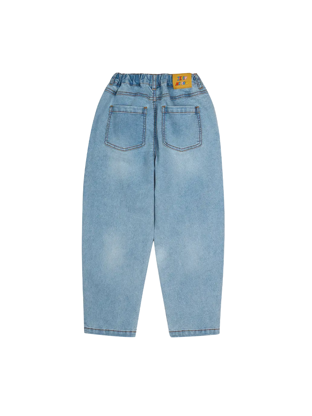 Elephant Brushed Denim Pants Jelly Mallow BEBE Concept