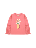 Eggflower Frill Longsleeve T-shirt Jelly Mallow BEBE Concept