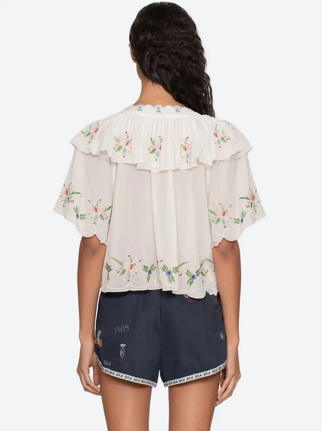 Serafina Embroidery Top SEA New York BEBE Concept