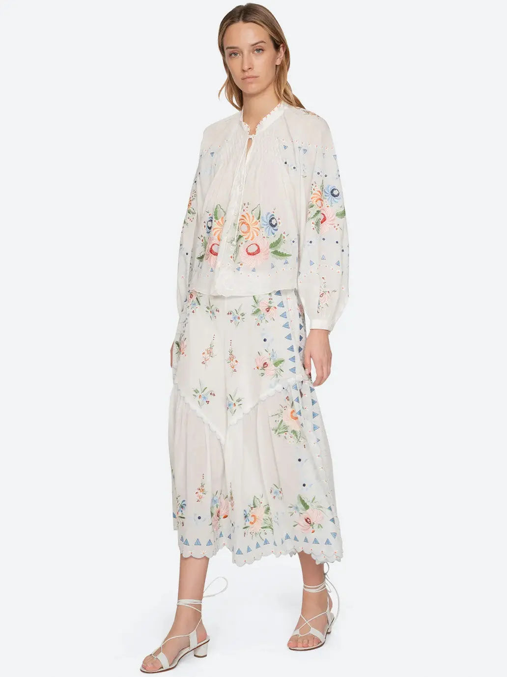 Serafina Embroidery Blouse SEA New York BEBE Concept