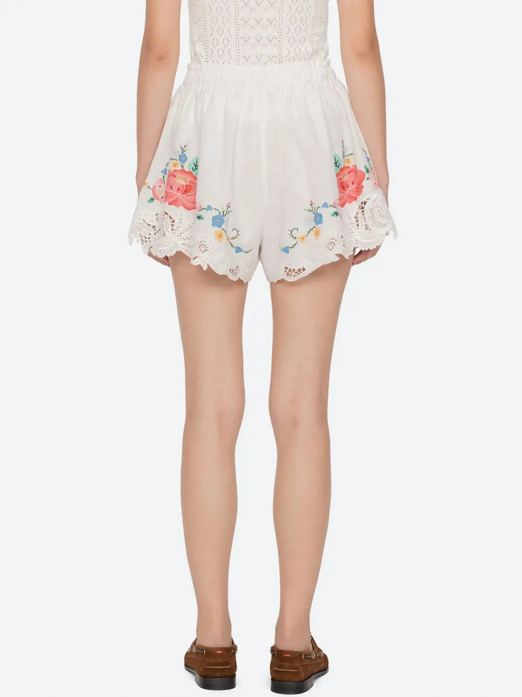 Astrid Embroidery Shorts SEA New York BEBE Concept