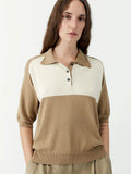 Organic Cotton Colorblock Polo Cordera BEBE Concept