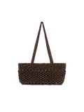 Wooden Beads Mini Bag BROWN