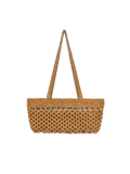 Wooden Beads Mini Bag OCHRE
