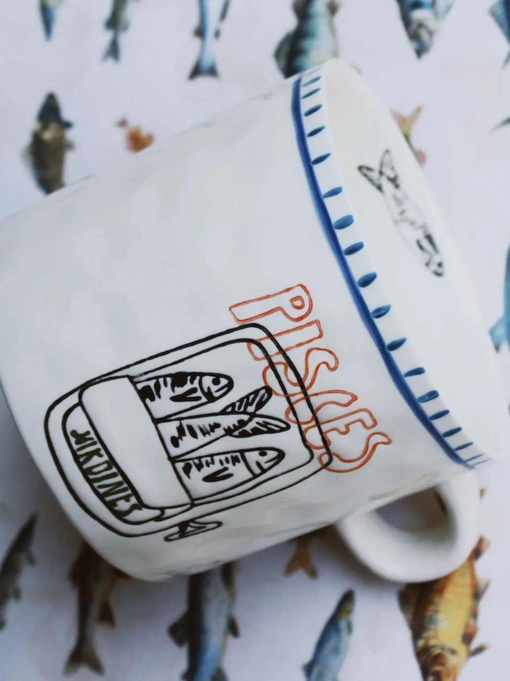 Ceramiczny kubek Zodiac Pisces Anna + Nina BEBE Concept