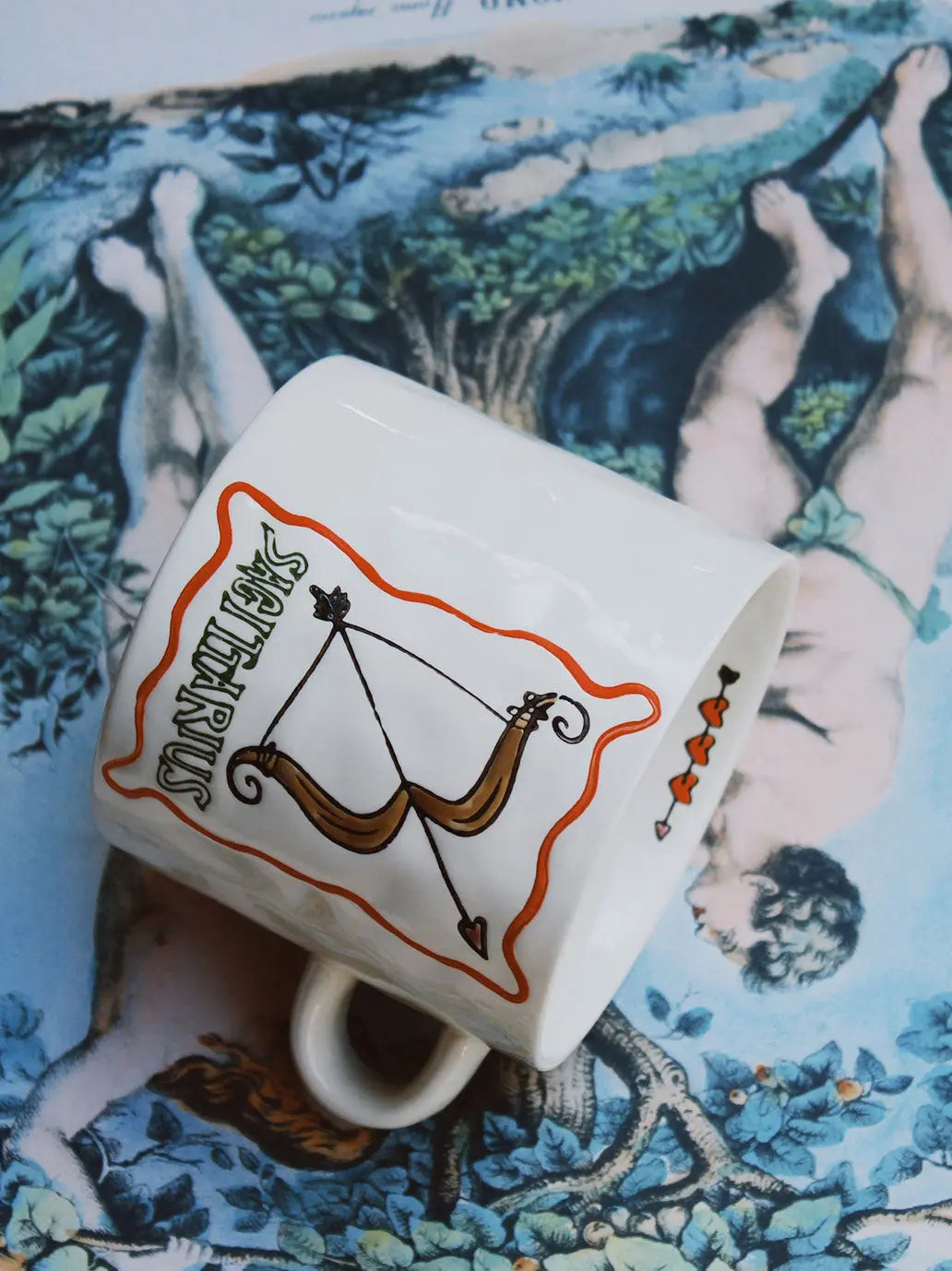 Ceramiczny kubek Zodiac Sagittarius Anna + Nina BEBE Concept