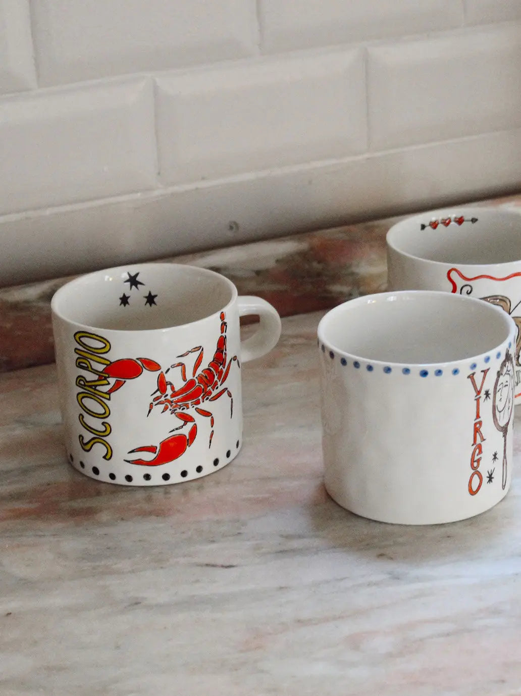 Ceramiczny kubek Zodiac Scorpio Anna + Nina BEBE Concept
