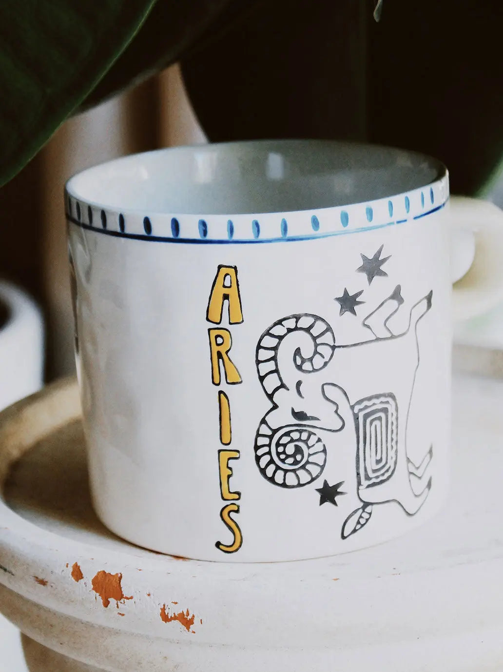 Ceramiczny kubek Zodiac Aries Anna + Nina BEBE Concept