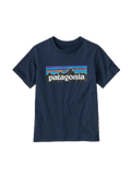 Camiseta con logotipo para niños P-6 NEW NAVY