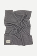 Kocyk z wełny merino Two-Tone Biniblanket CHARCOAL / GREY