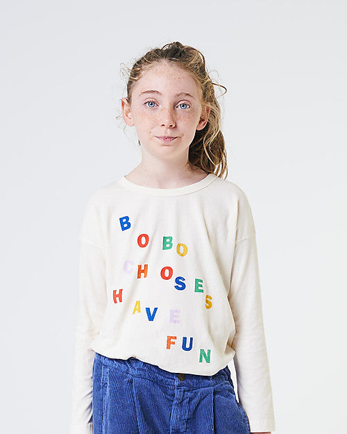 OUTLET Longsleeve dziecięcy Bobo Choses 4-5y