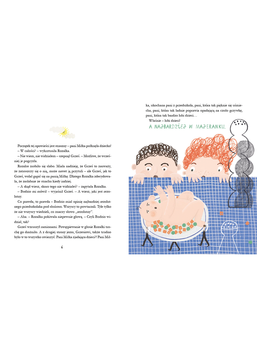 Horror, czyli skąd się biorą dzieci Wydawnictwo Nasza Ksiegarnia BÉBÉ Concept