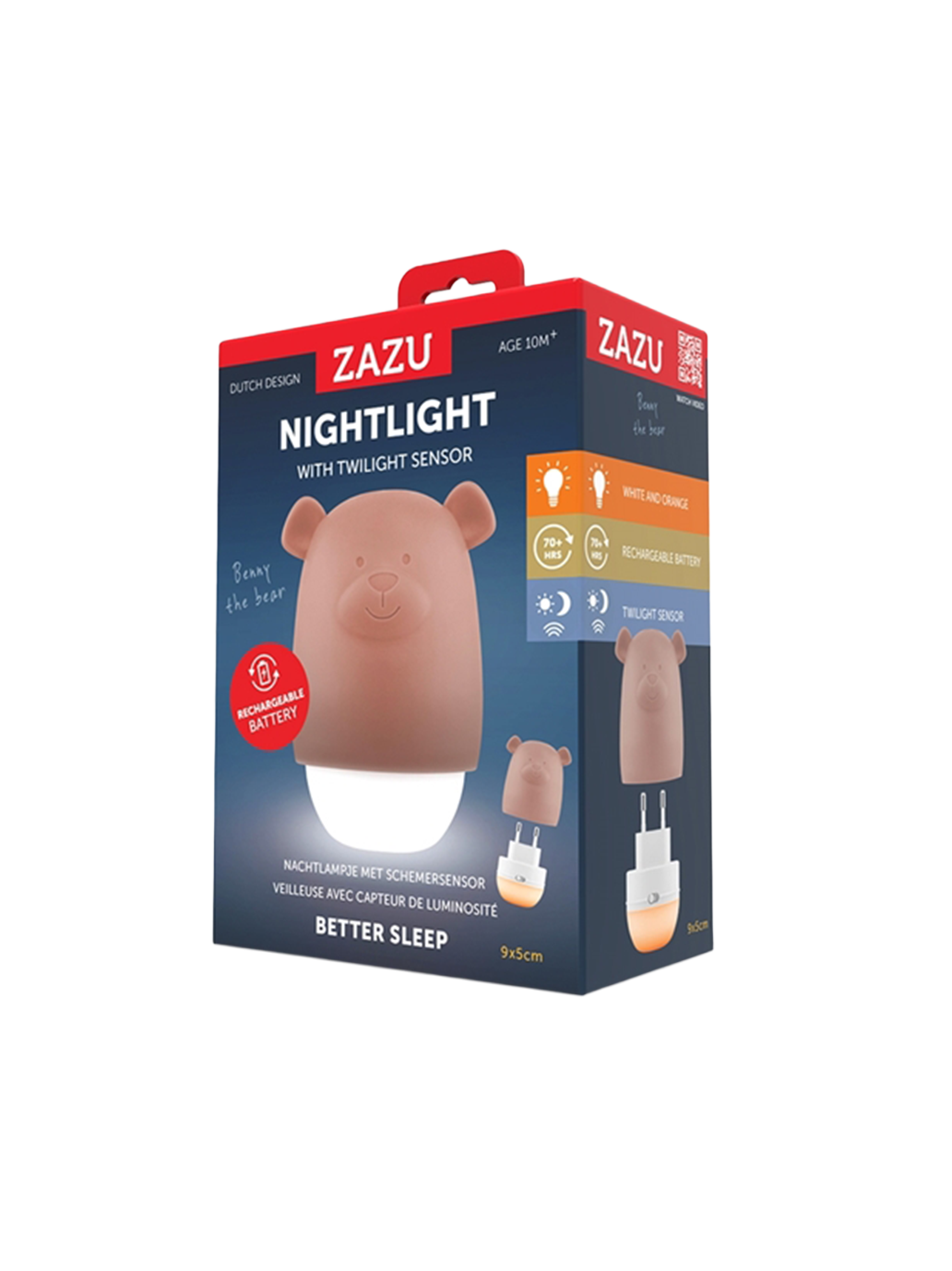 Lampka nocna do kontaktu Zazu BÉBÉ Concept