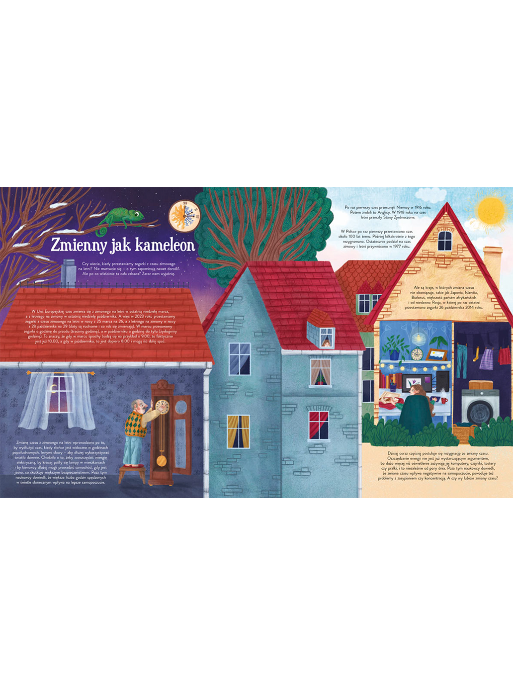 Czas, czyli wszystko płynie Wydawnictwo Nasza Ksiegarnia BÉBÉ Concept