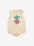 Pixel Sugar Beet knitted romper Bobo Choses BEBE Concept