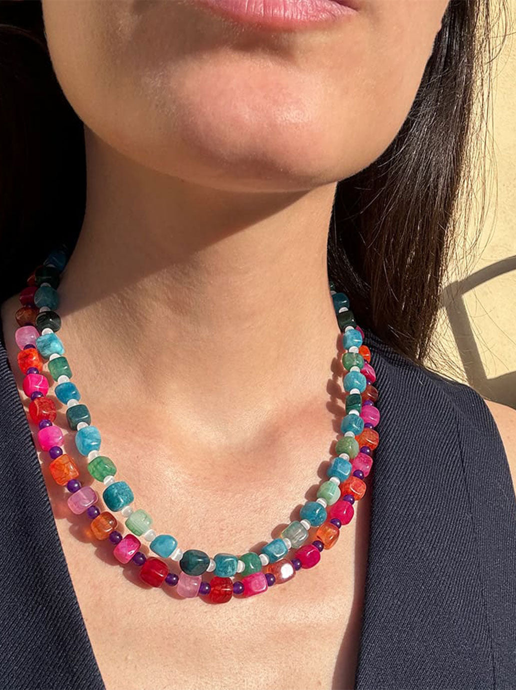 Naszyjnik z kamieni Amori Mori BÉBÉ Concept