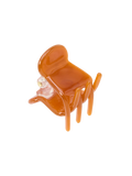 Spinka do włosów Pixie Mini Claw COGNAC