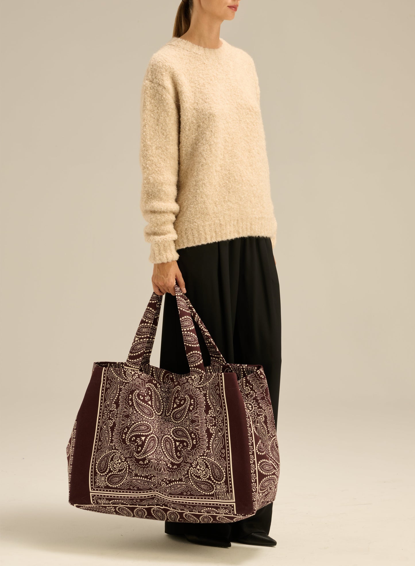 Duża torba shopper Capri LEBRAND BÉBÉ Concept