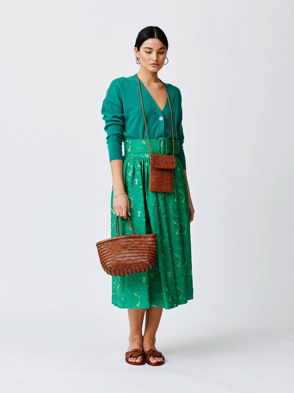 Skórzany koszyk Triple Jump Dragon Diffusion BÉBÉ Concept