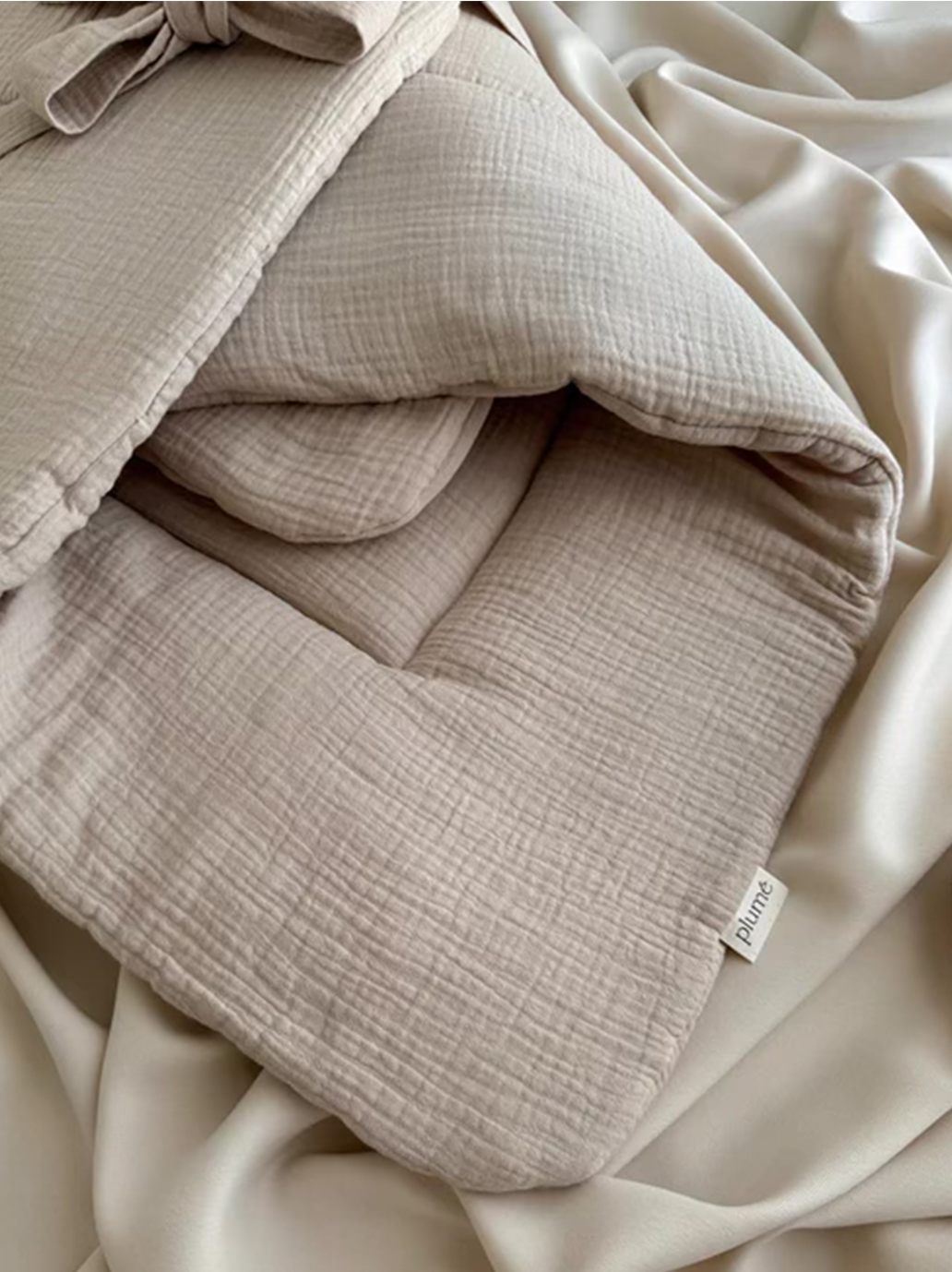 Muślinowy rożek niemowlęcy La Plume BÉBÉ Concept