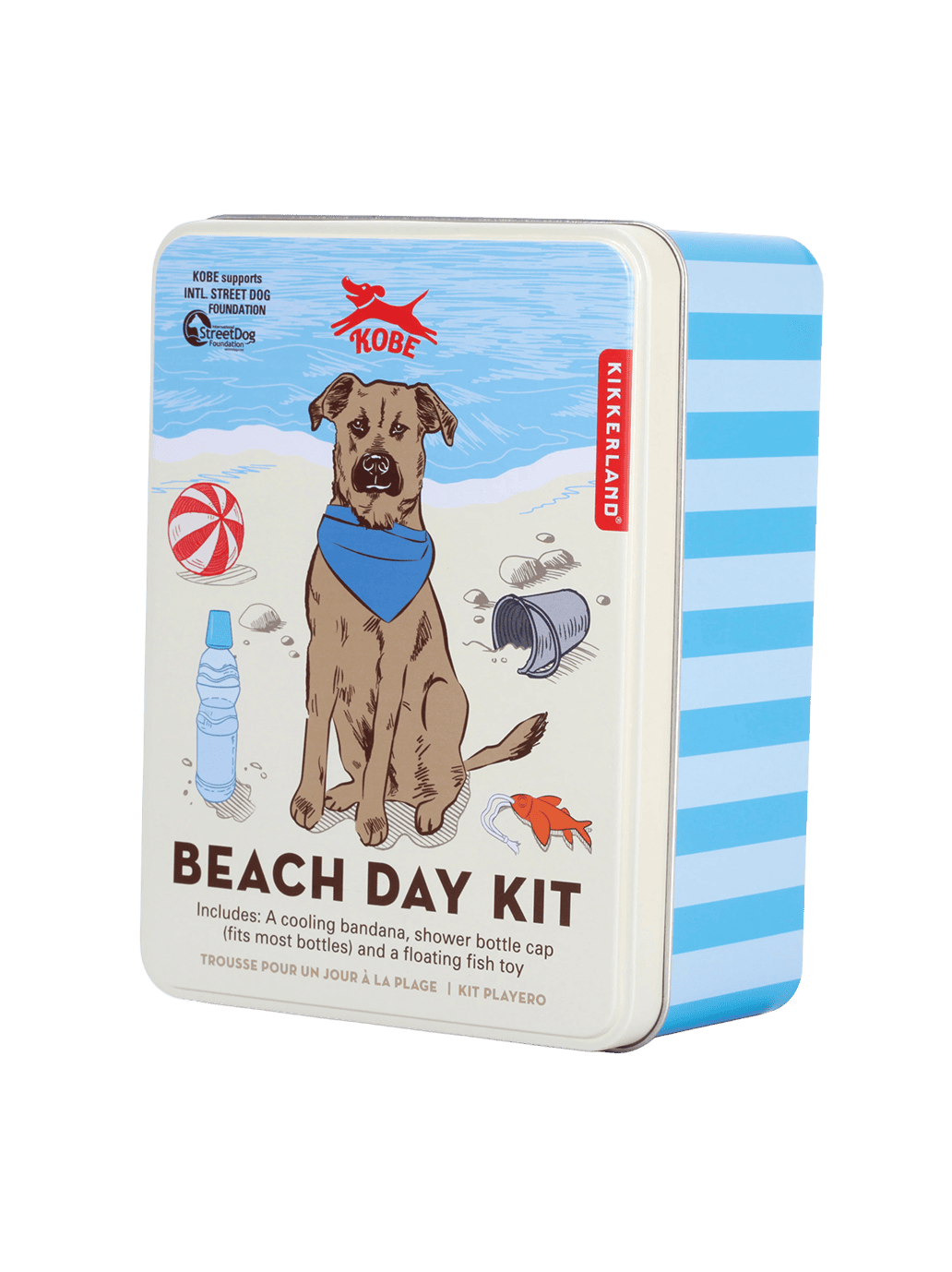 Zestaw dla psa Kobe Dog Beach Day Kit Kikkerland BÉBÉ Concept