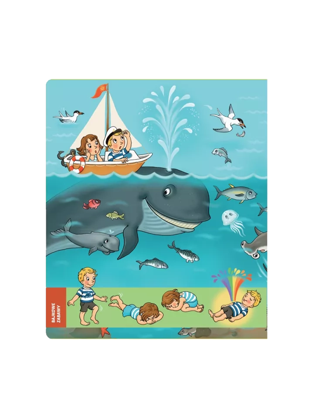 Morskie opowieści. Książka interaktywna Albi BÉBÉ Concept
