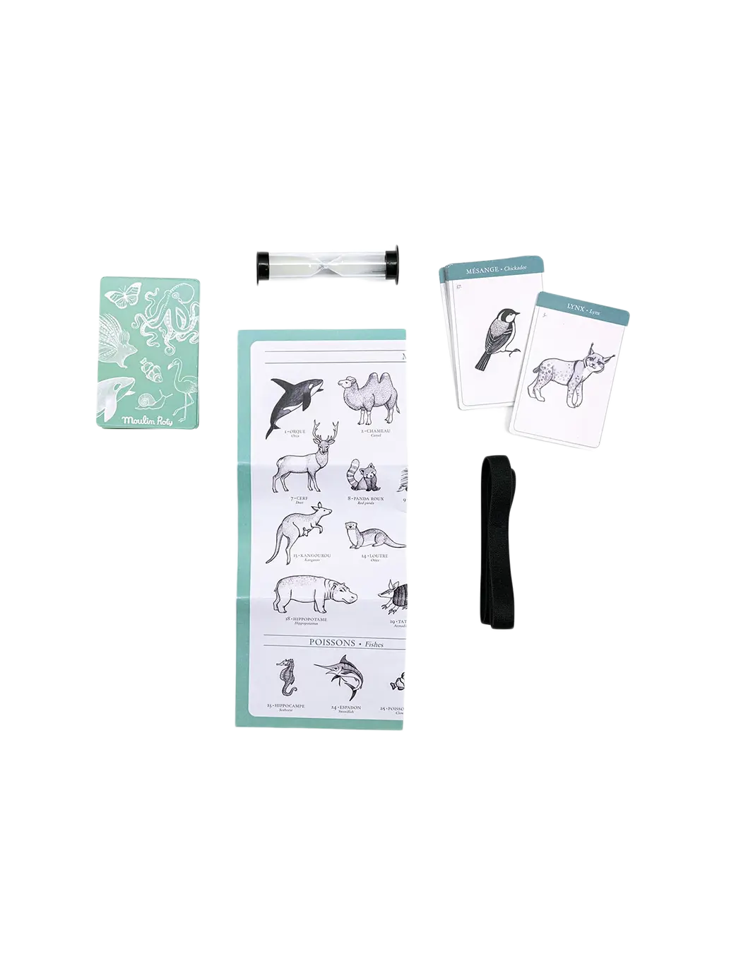 gra edukacyjna jakim jestem zwierzęciem? Moulin Roty BÉBÉ Concept