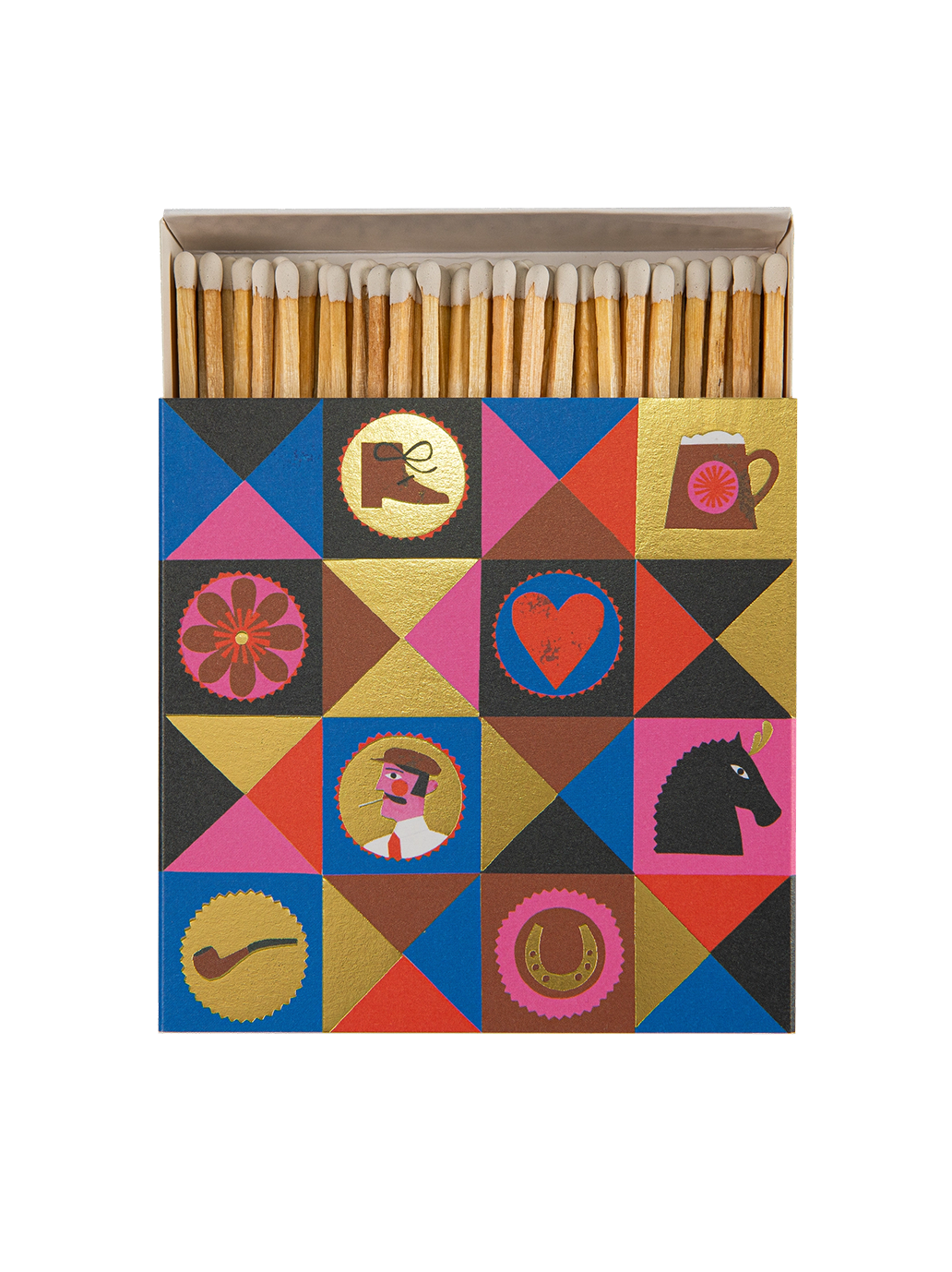 Luksusowe zapałki w ozdobnym pudełku