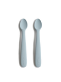 zestaw 2 silikonowych łyżeczek dla niemowląt Mushie BÉBÉ Concept