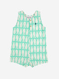 Rampers Lucky Fish all over woven playsuit Baby Bobo Choses BÉBÉ Concept