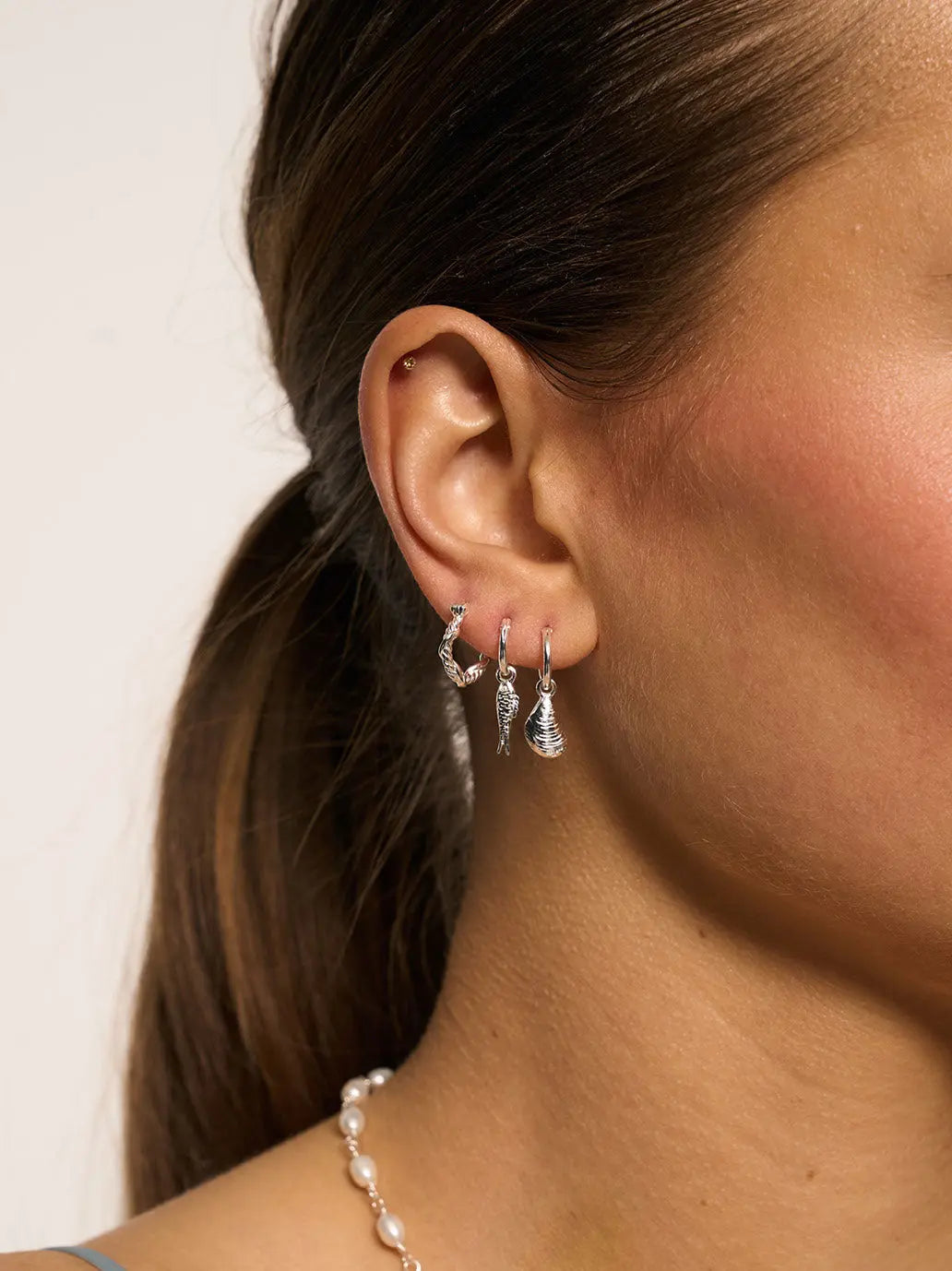Kolczyk Sardine Ring Earring Anna + Nina BEBE Concept