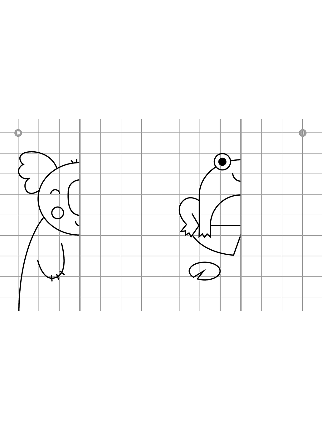 Przerysuj. Lustrzane rysowanie dla najmłodszych Wydawnictwo Kropka BÉBÉ Concept