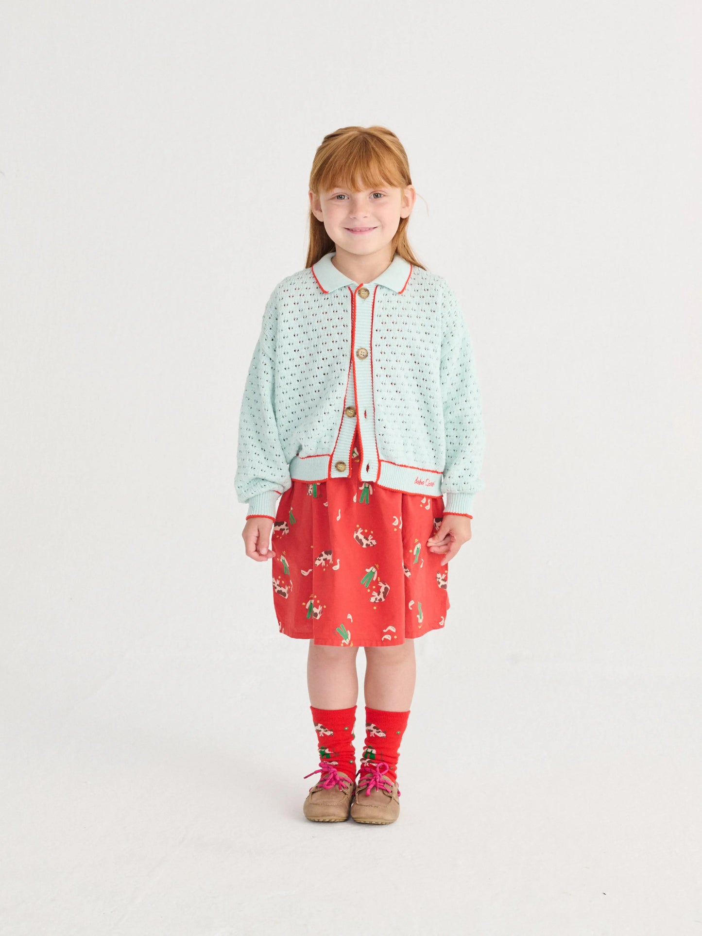 Skarpetki Farm Adventure all over long socks Bobo Choses BEBE Concept