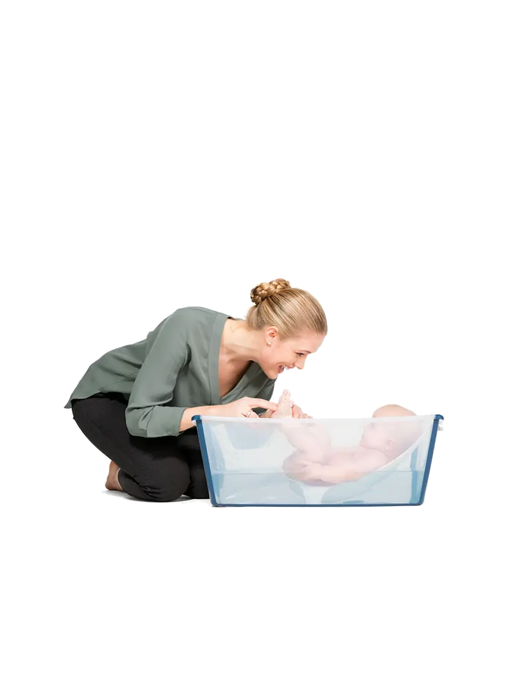 Zestaw Flexi Bath Bundle składana wanienka + wkładka Stokke BEBE Concept