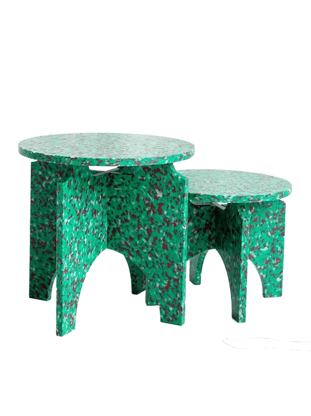 Stołek z eko tworzywa Round Stool Medium M1N2 Minimono BÉBÉ Concept