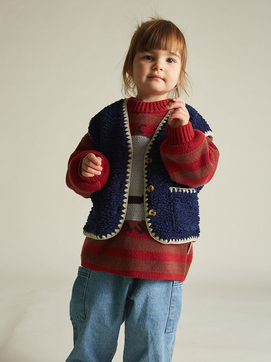 Kamizelka Amos Midnight Folk Gilet Claude&Co BÉBÉ Concept