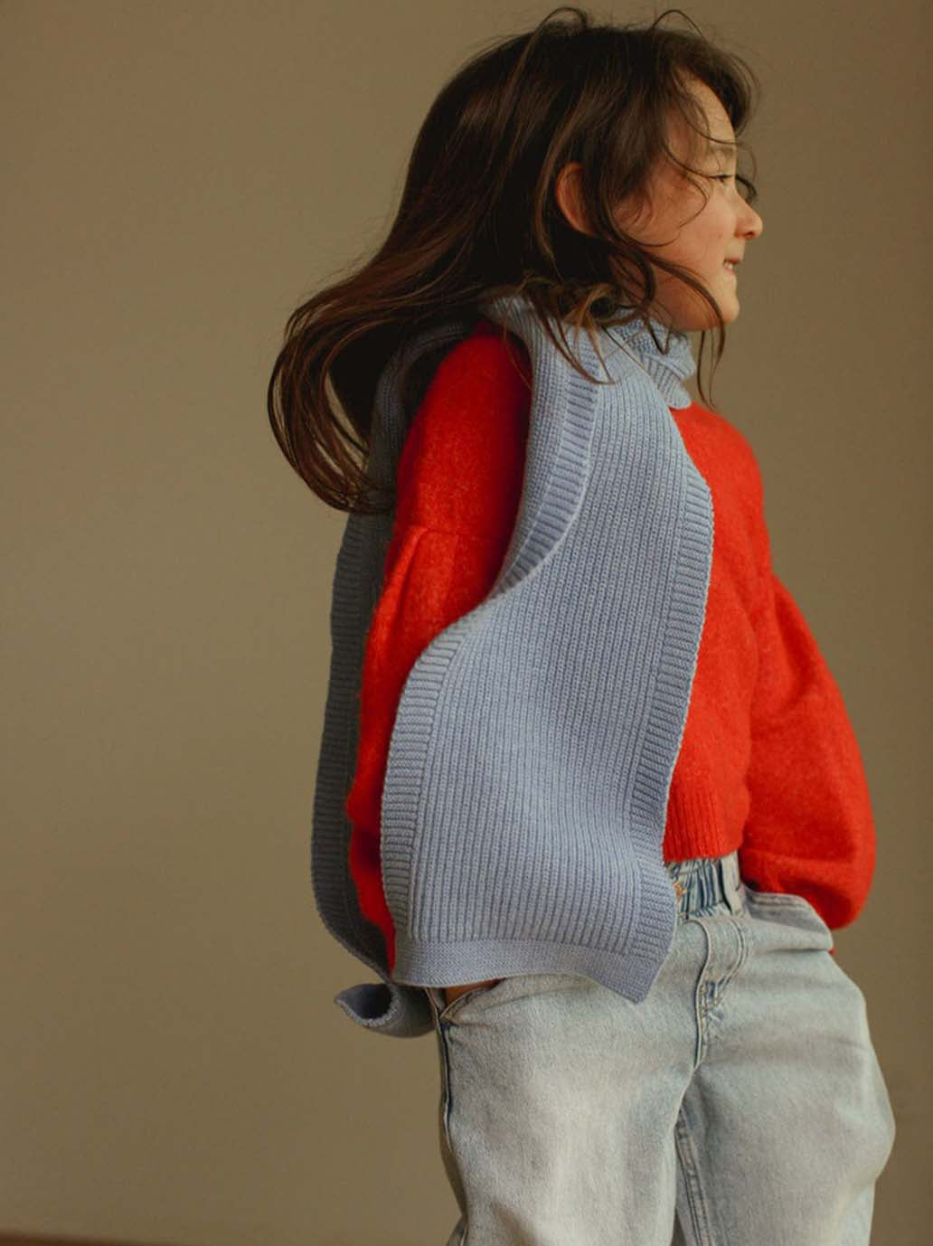 szalik z wełny merino Gustave Hvid BÉBÉ Concept