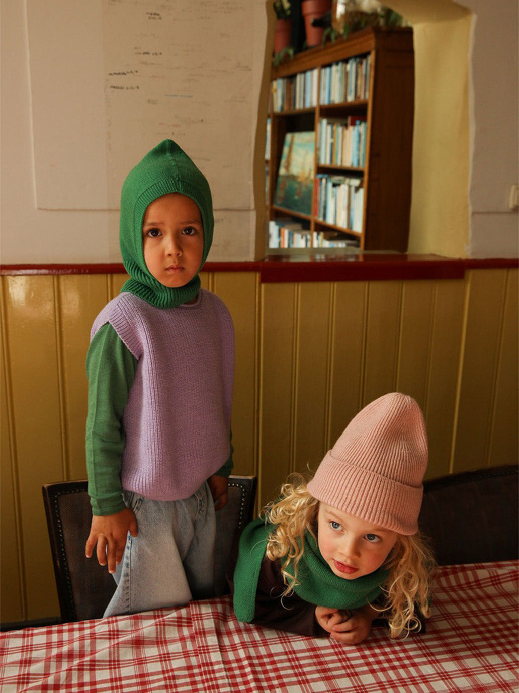 Kominiarka z wełny merino Eddy Hvid BÉBÉ Concept