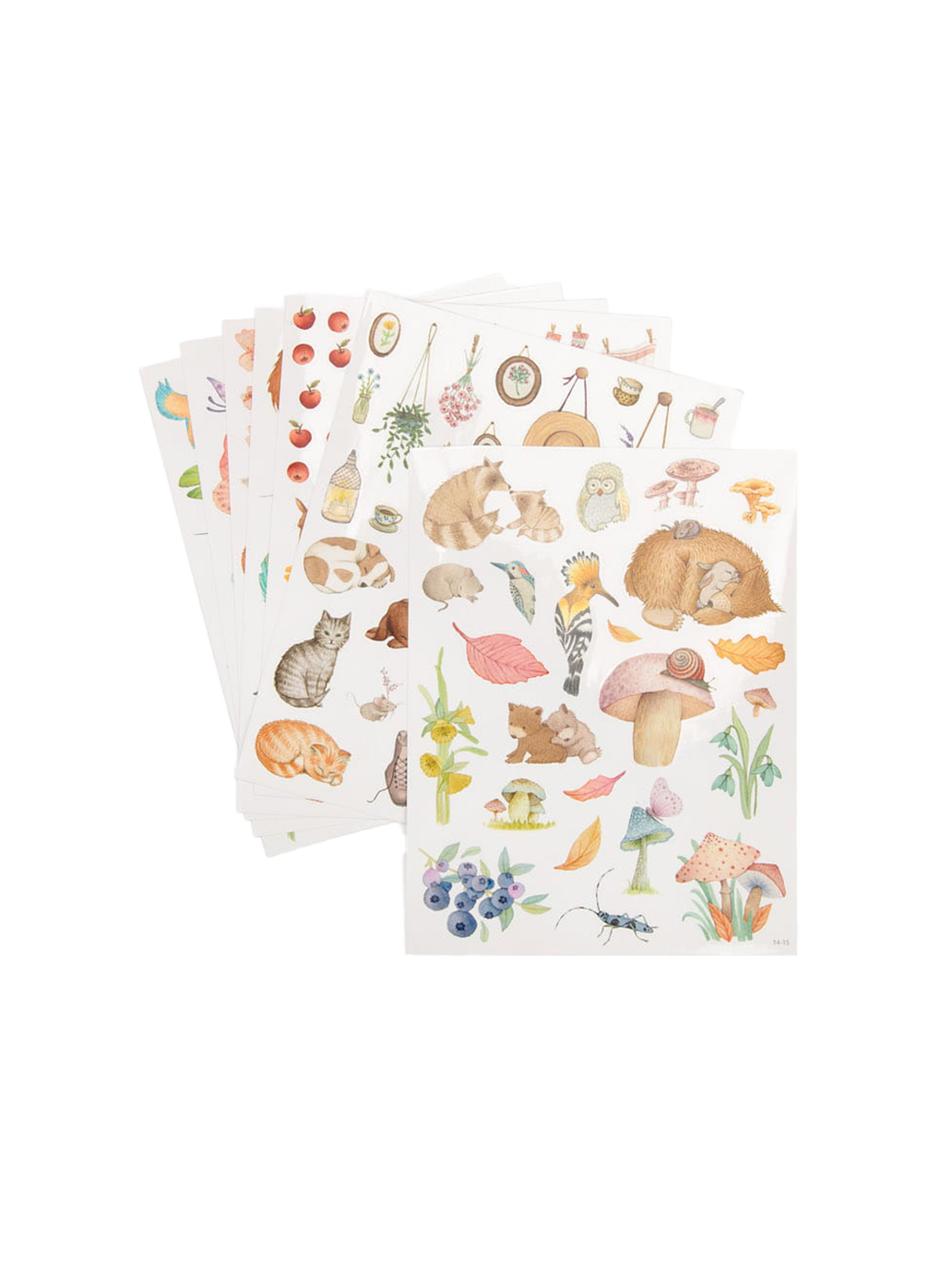 Kolorowanka z naklejkami Moulin Roty BÉBÉ Concept