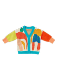 Kardigan z kolorowym wzorem Happy Herd Halcyon Nights BÉBÉ Concept