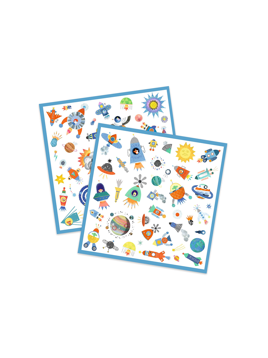 Zestaw 160 naklejek Kosmos Djeco BÉBÉ Concept