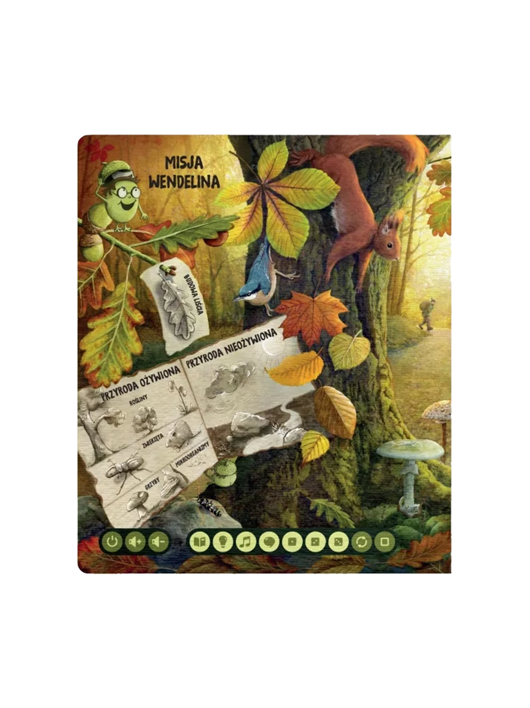 Nasza przyroda. Książka interaktywna Albi BÉBÉ Concept