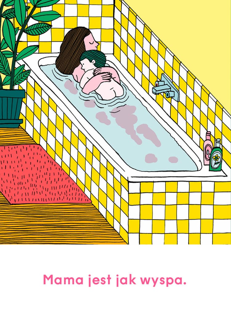 Mama jest jak dom Wydawnictwo Natuli BÉBÉ Concept