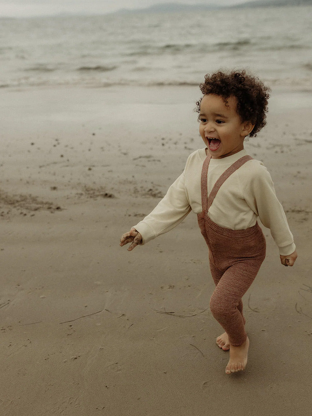 legginsy na szelkach w stylu vintage Silly Silas BÉBÉ Concept