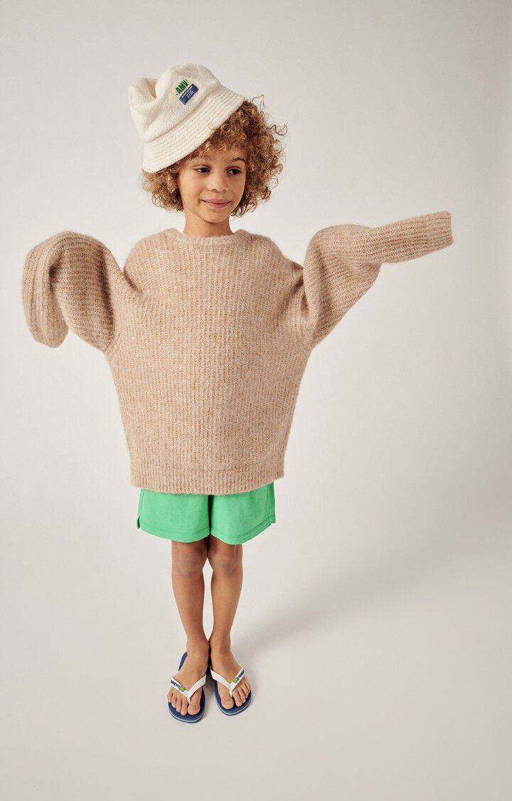 Bawełniany kapelusz z tkaniny boucle Bobypark Kids American Vintage BÉBÉ Concept