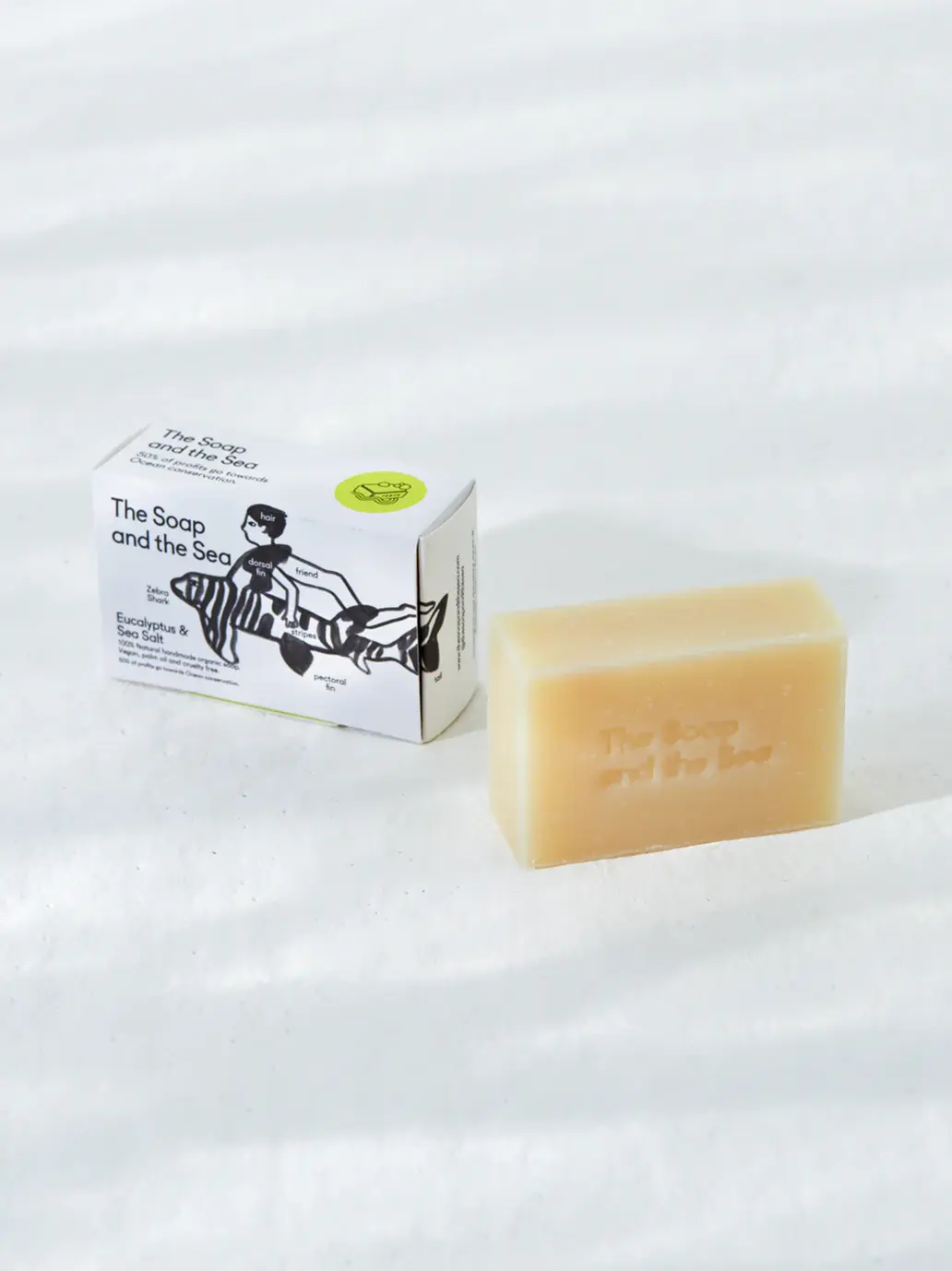 Zestaw mydło + ceramiczna mydelniczka The Soap and the Sea BEBE Concept