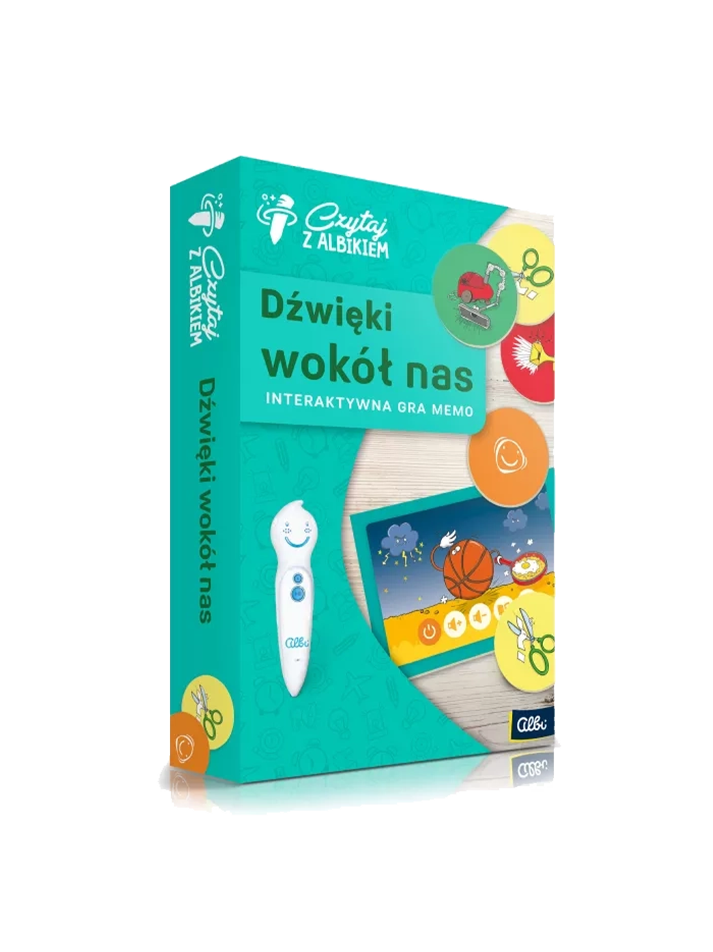 Interaktywne memo Dźwięki wokół nas Albi BÉBÉ Concept